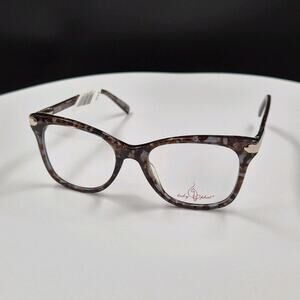 Baby Phat Women Cat Eye Full Rim Tortoise Brown Plastic Eyeglasses 51-18-140